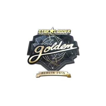 Sticker | Golden (Gold) | Berlin 2019