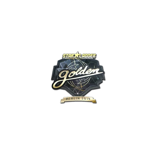 Sticker | Golden (Gold) | Berlin 2019