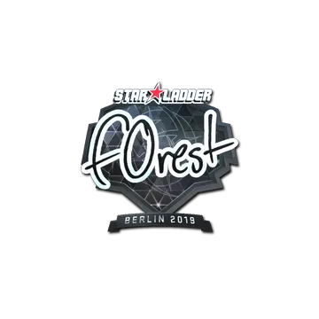 Sticker | f0rest (Foil) | Berlin 2019