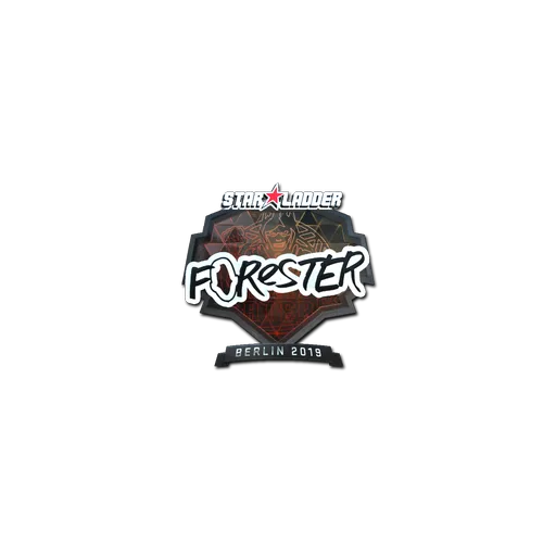 Наклейка | Forester (металлическая) | Берлин-2019