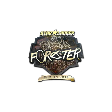 Sticker | Forester (Gold) | Berlin 2019