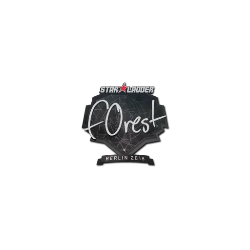 Наклейка | f0rest | Берлин-2019