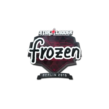Sticker | frozen (Foil) | Berlin 2019