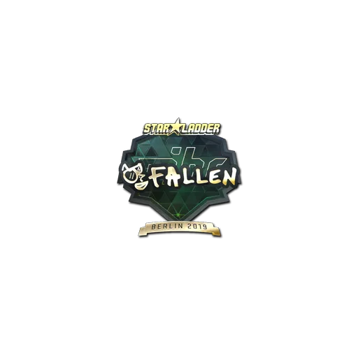 Sticker | FalleN (Gold) | Berlin 2019