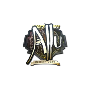 Sticker | allu (Gold) | Berlin 2019