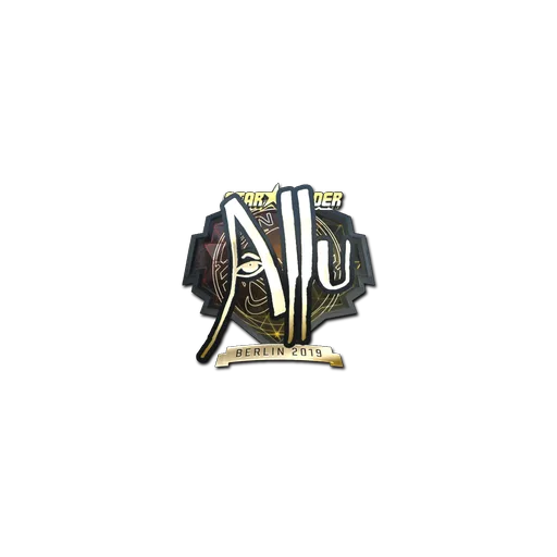 Sticker | allu (Gold) | Berlin 2019