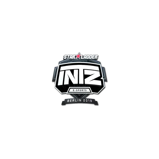 Наклейка | INTZ E-SPORTS CLUB (металлическая) | Берлин-2019