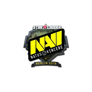 Наклейка | Natus Vincere (металлическая) | Берлин-2019