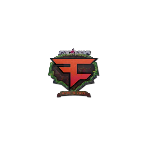 Наклейка | FaZe Clan (голографическая) | Берлин-2019