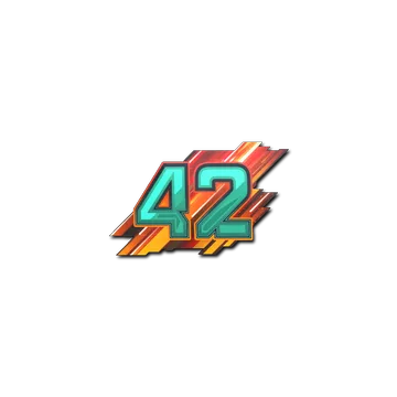 Sticker | Forty Two