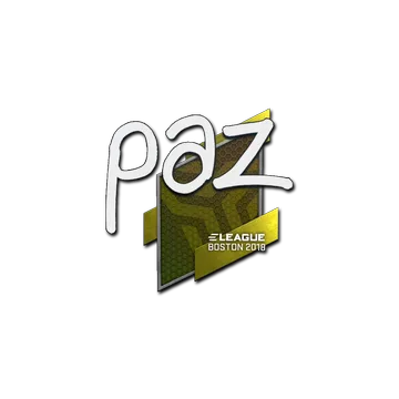 Sticker | paz | Boston 2018