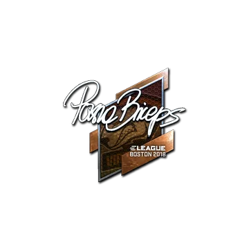Sticker | pashaBiceps (Foil) | Boston 2018
