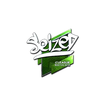 Sticker | seized (Foil) | Boston 2018