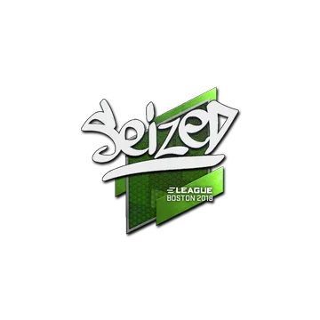 Sticker | seized | Boston 2018