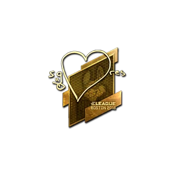 Sticker | seang@res (Gold) | Boston 2018