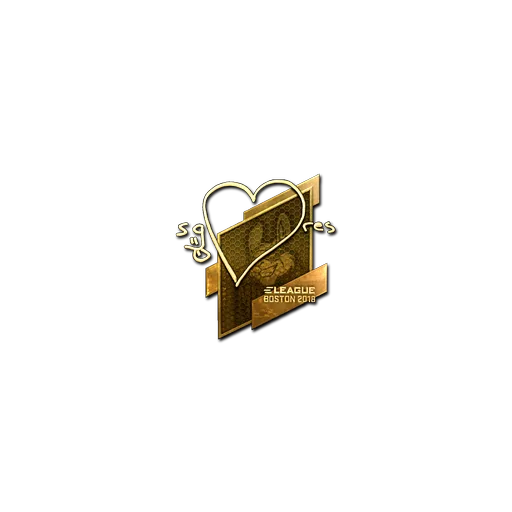 Sticker | seang@res (Gold) | Boston 2018