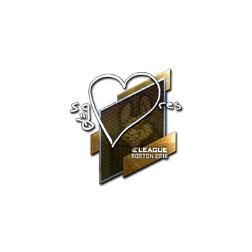 Sticker | seang@res (Foil) | Boston 2018