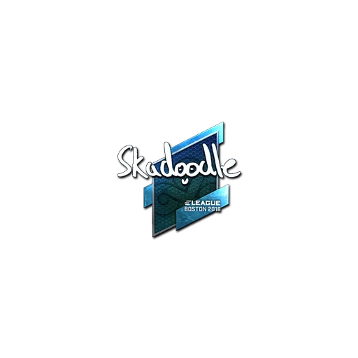 Наклейка | Skadoodle (металлическая) | Бостон-2018