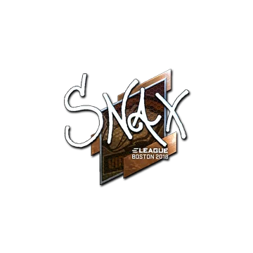 Sticker | Snax (Foil) | Boston 2018