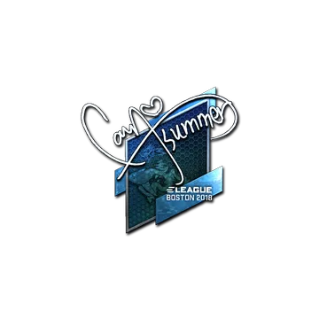 Sticker | Summer (Foil) | Boston 2018