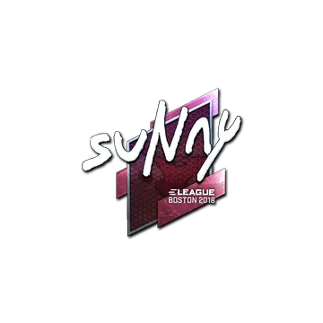 Sticker | suNny (Foil) | Boston 2018