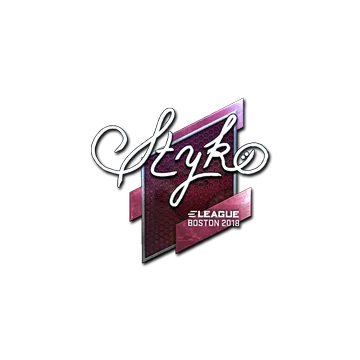 Sticker | STYKO (Foil) | Boston 2018