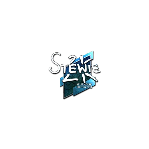 Наклейка | Stewie2K (металлическая) | Бостон-2018