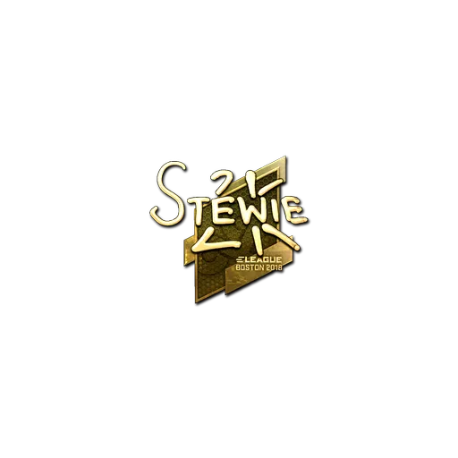 Sticker | Stewie2K (Gold) | Boston 2018