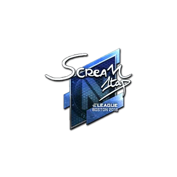 Sticker | ScreaM (Foil) | Boston 2018