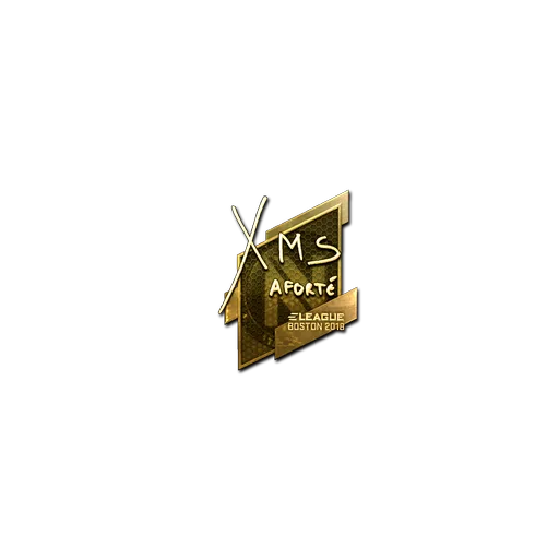 Sticker | xms (Gold) | Boston 2018