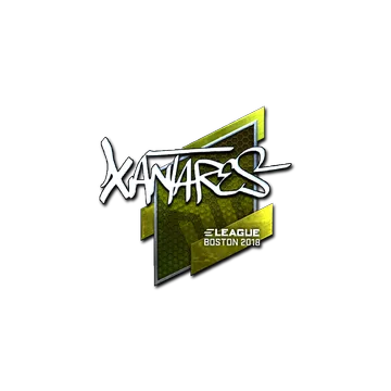 Sticker | XANTARES (Foil) | Boston 2018