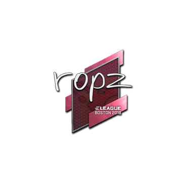 Sticker | ropz | Boston 2018