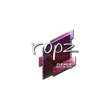 Sticker | ropz (Foil) | Boston 2018