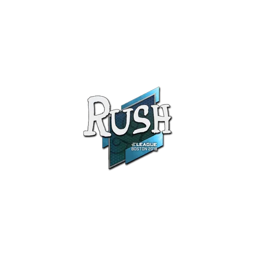Наклейка | RUSH | Бостон-2018