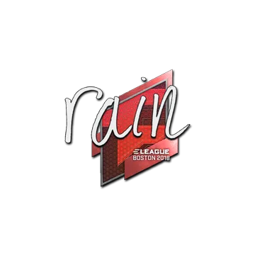 Sticker | rain | Boston 2018