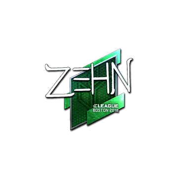Sticker | zehN (Foil) | Boston 2018