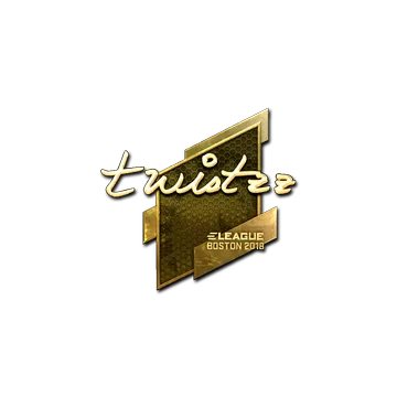 Sticker | Twistzz (Gold) | Boston 2018