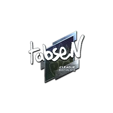 Sticker | tabseN (Foil) | Boston 2018