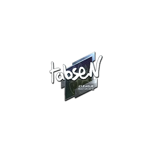 Наклейка | tabseN (металлическая) | Бостон-2018