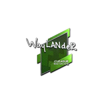 Sticker | wayLander | Boston 2018
