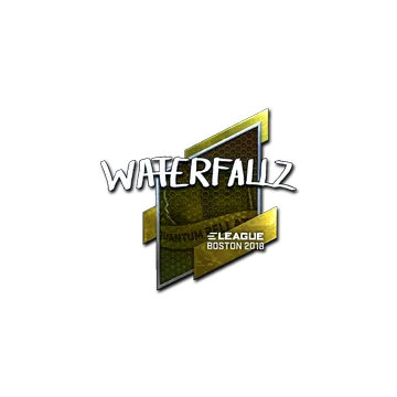 Sticker | waterfaLLZ (Foil) | Boston 2018