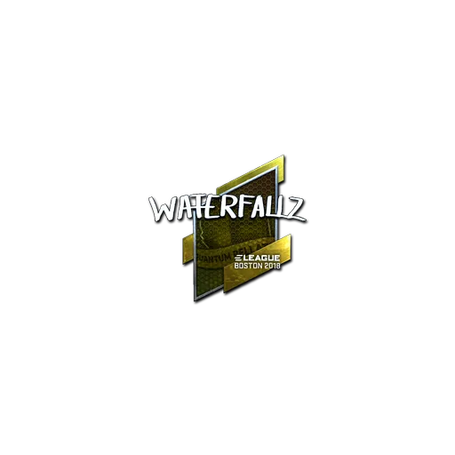 Sticker | waterfaLLZ (Foil) | Boston 2018