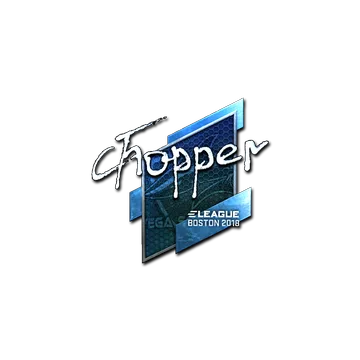 Sticker | chopper (Foil) | Boston 2018