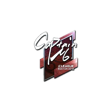 Sticker | captainMo (Foil) | Boston 2018