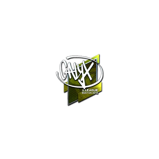 Наклейка | Calyx (металлическая) | Бостон-2018