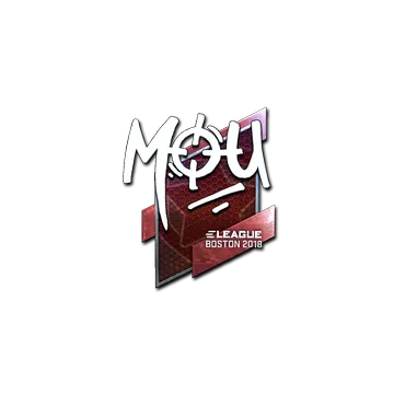 Sticker | mou (Foil) | Boston 2018