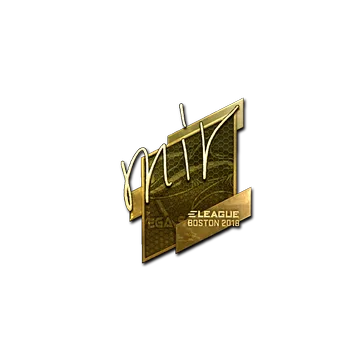 Sticker | mir (Gold) | Boston 2018