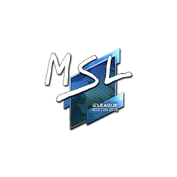 Sticker | MSL (Foil) | Boston 2018