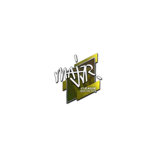 Наклейка | MAJ3R | Бостон-2018