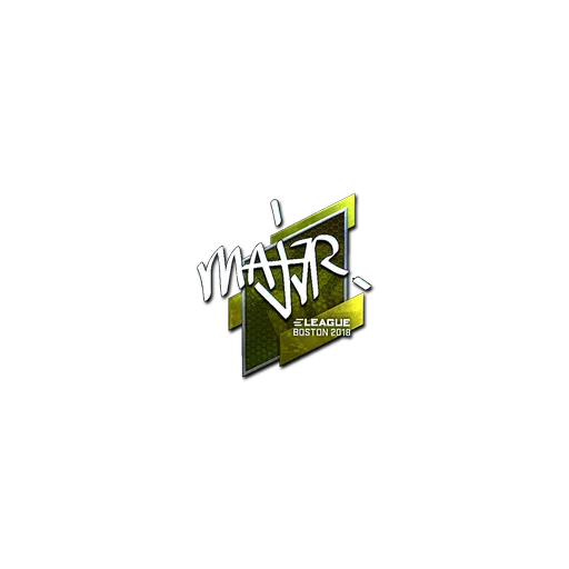Sticker | MAJ3R (Foil) | Boston 2018